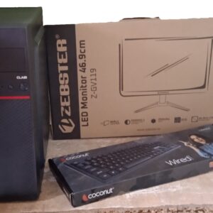 New Desktop full set with Webcamera